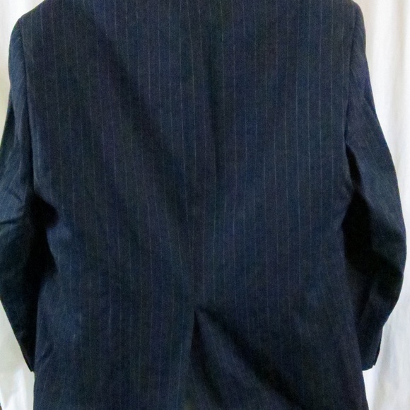 Chaps Blazer 48R Wool 2 Button Stripes - Picture 4 of 7
